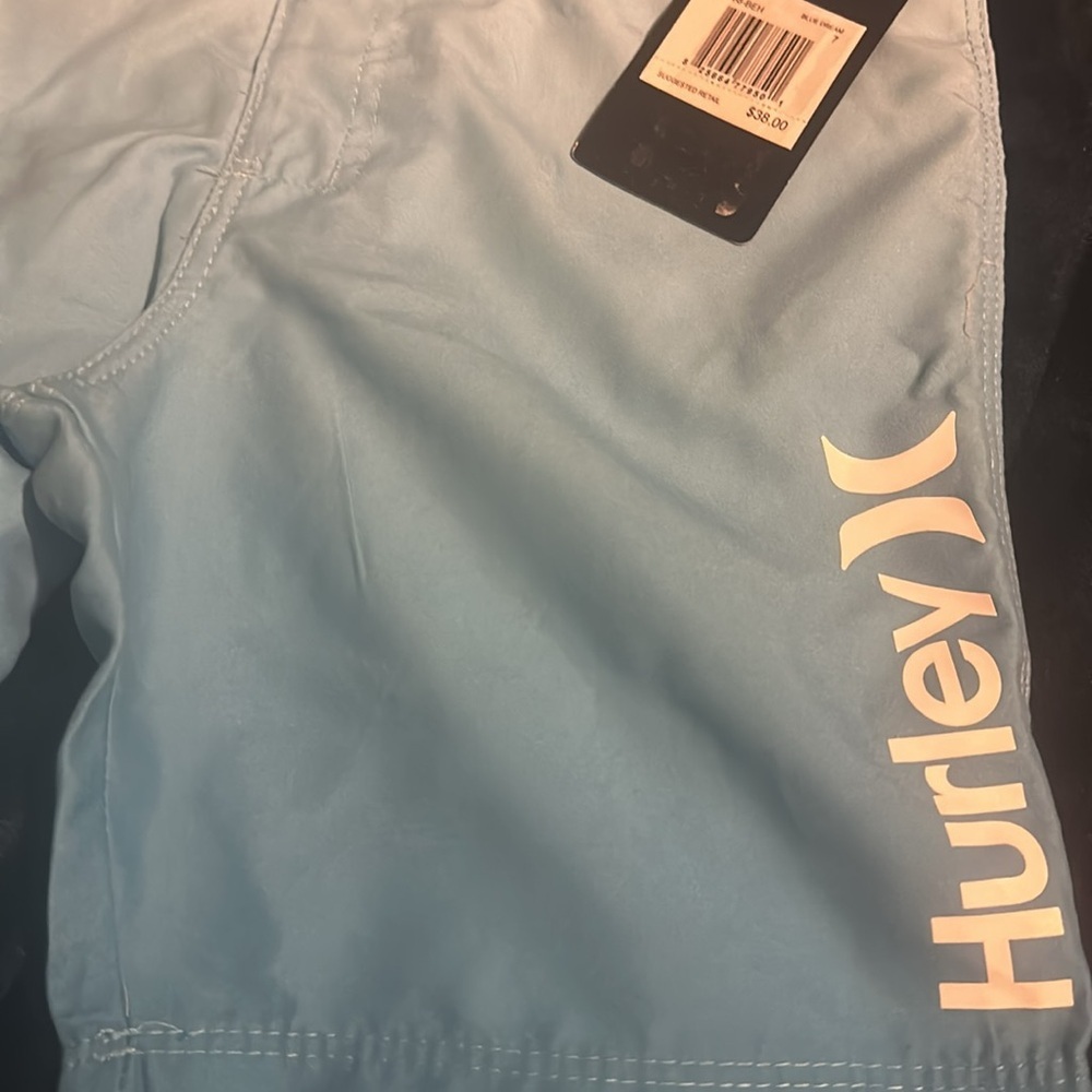 NWT Hurley Kids' Gradient Board Shorts blue dream - Picture 6 of 13